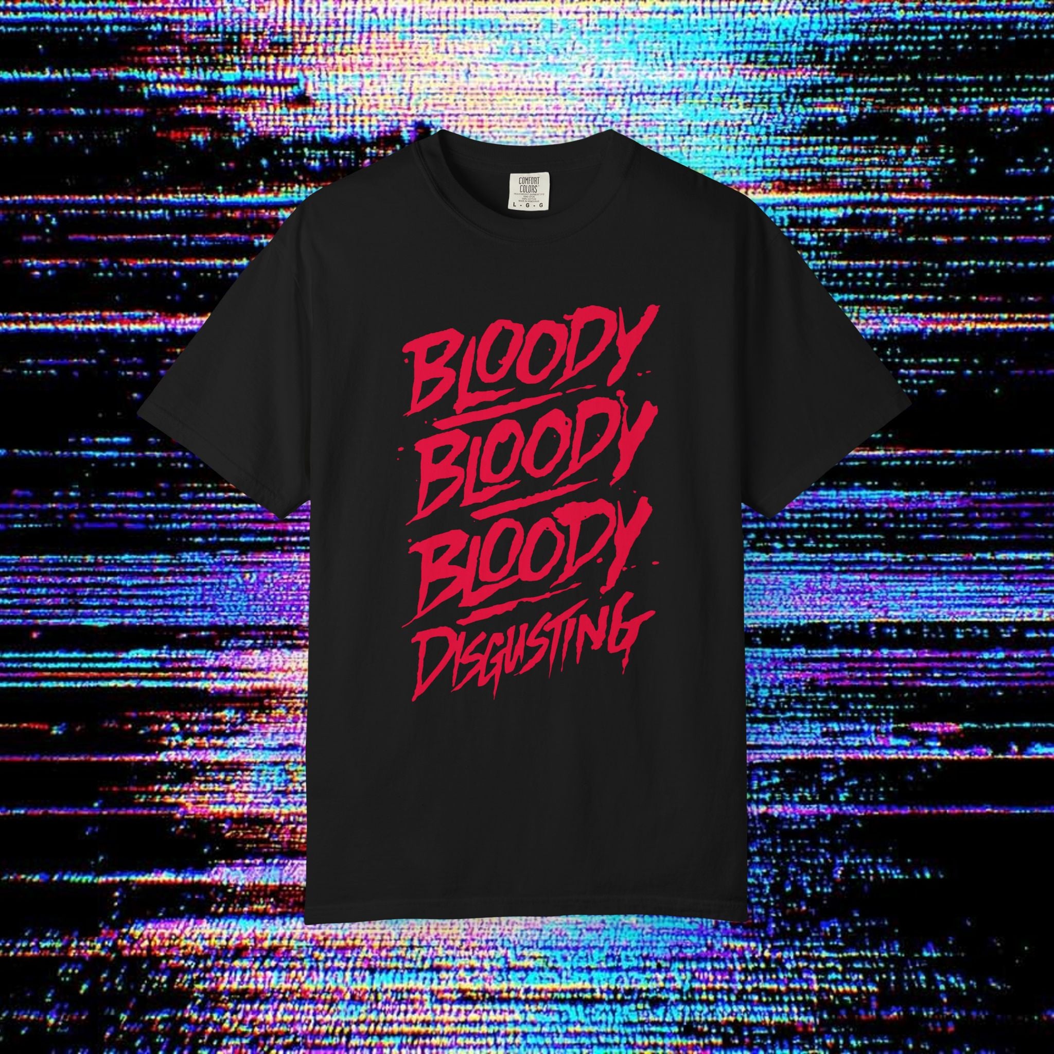 Bloody Disgusting Logo T-Shirt - Comfort Colors
