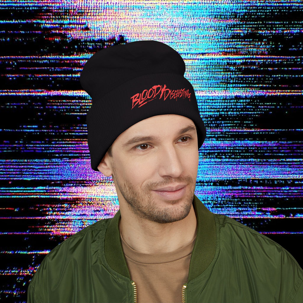 Bloody Disgusting Logo Cuffed Beanie
