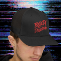 Bloody Disgusting Embroidered Logo Snapback Trucker Hat